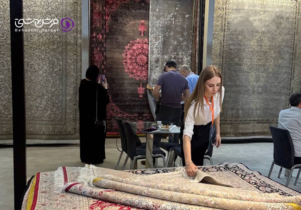 Iranian carpet among thousands of foreign carpet models