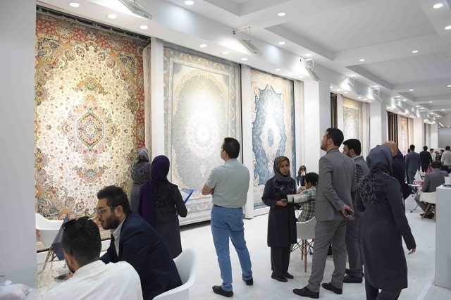 غرفه فرش بهشتی در یازدهمین دوره نمایشگاه بین‌المللی