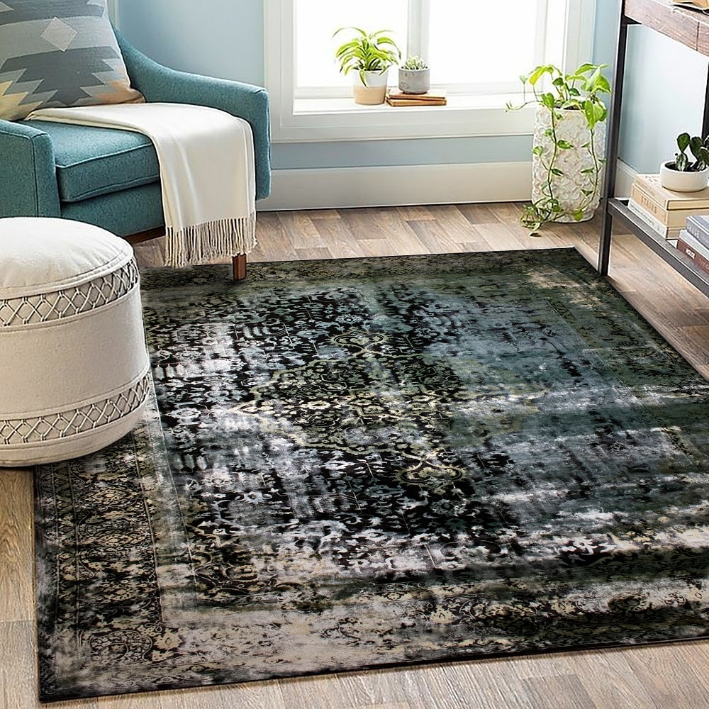 فرش سیاه برای پذیرایی