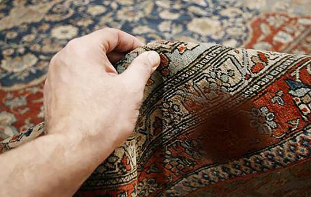 رفع زردی فرش-سوختگی فرش با قابلمه