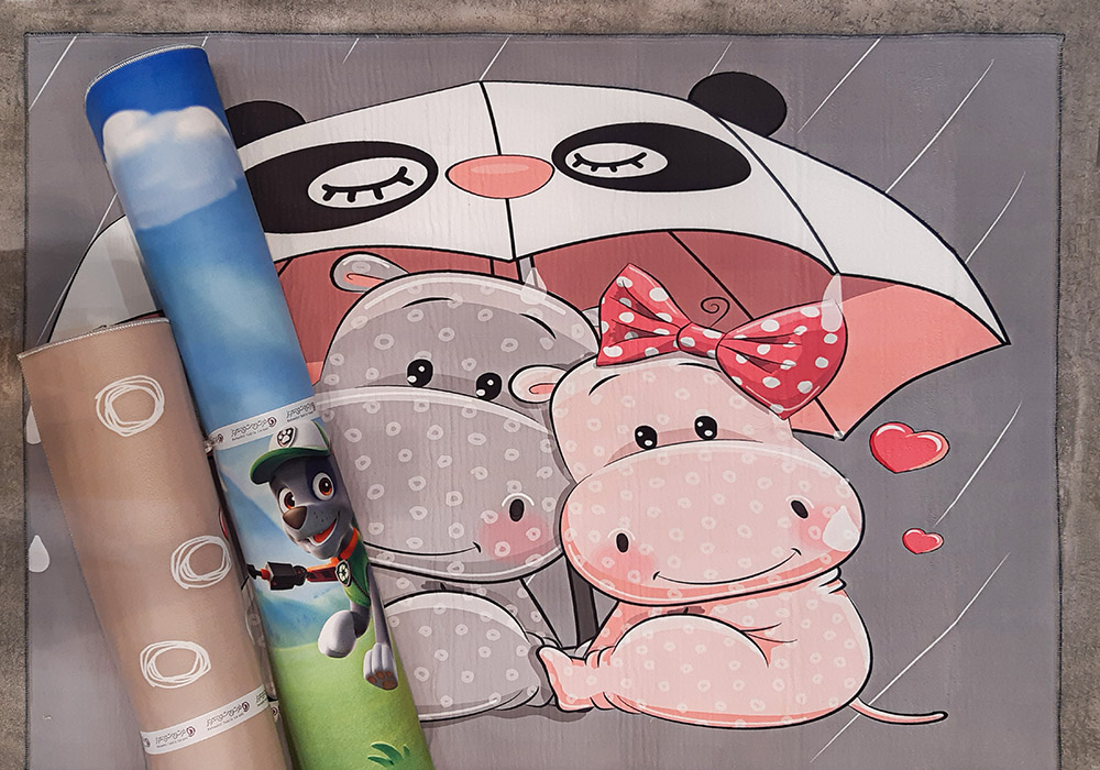 فرش با طرج حیوانات