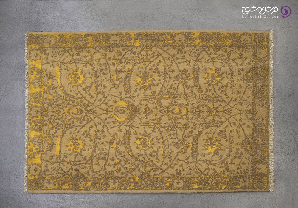 تصویری از سرکجی یک فرش دستباف فرش بهشتی