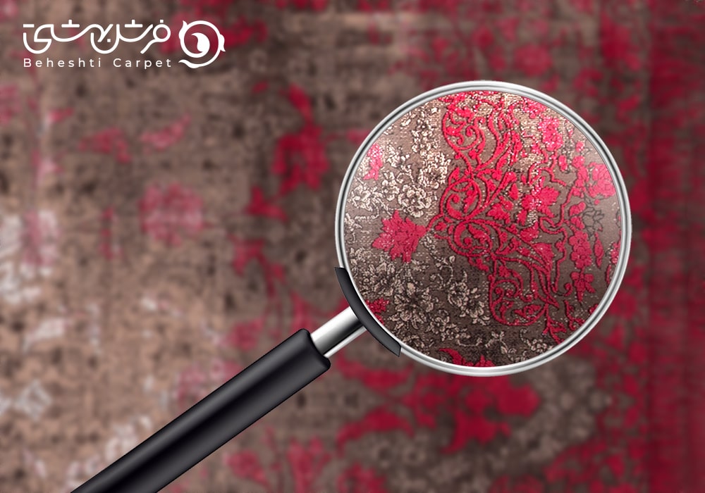 از نظم و هماهنگی نقوش فرش ها اطمینان حاصل کنید.