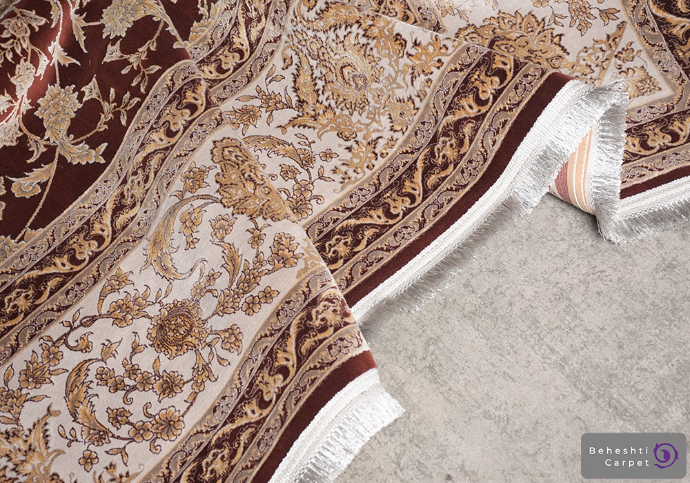 تصویری از ریشه فرش، فرش بهشتی