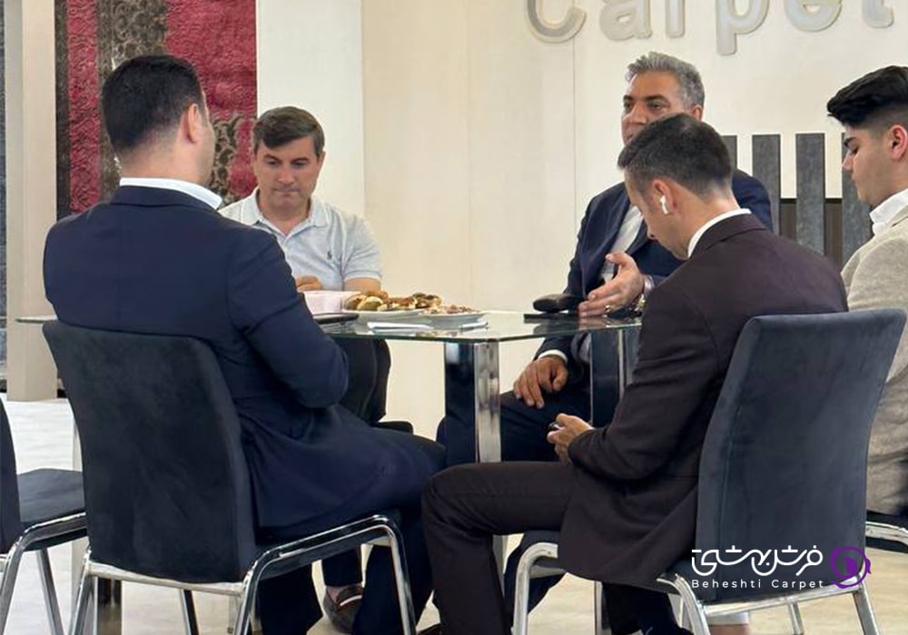 آقای محمد بهشتی همراه با مهمانان در دموتکس 2023