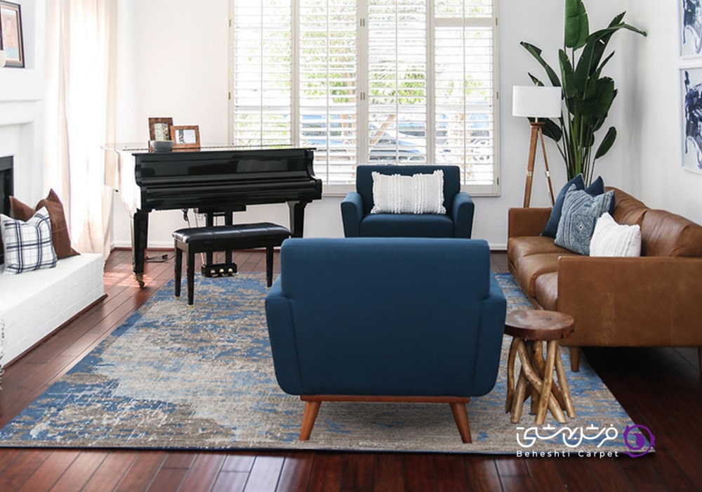 دکوراسیون پذیرایی خانه به سبک بوهمین