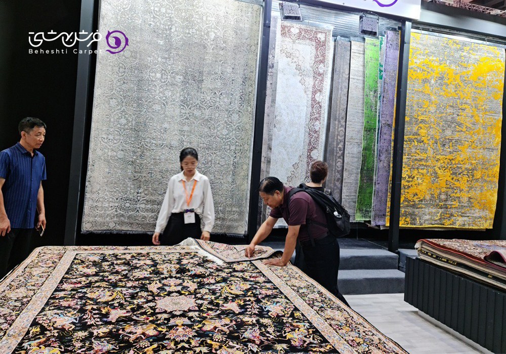 حضور برند فرش بهشتی در نمایشگاه دموتکس چین در سال 2023