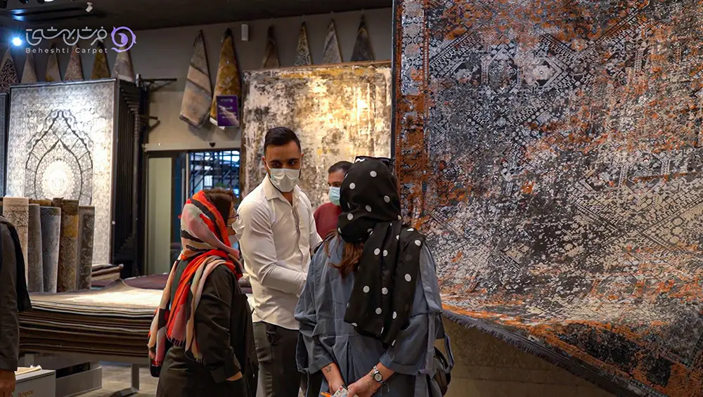 بررسی میزان پرزدهی فرش