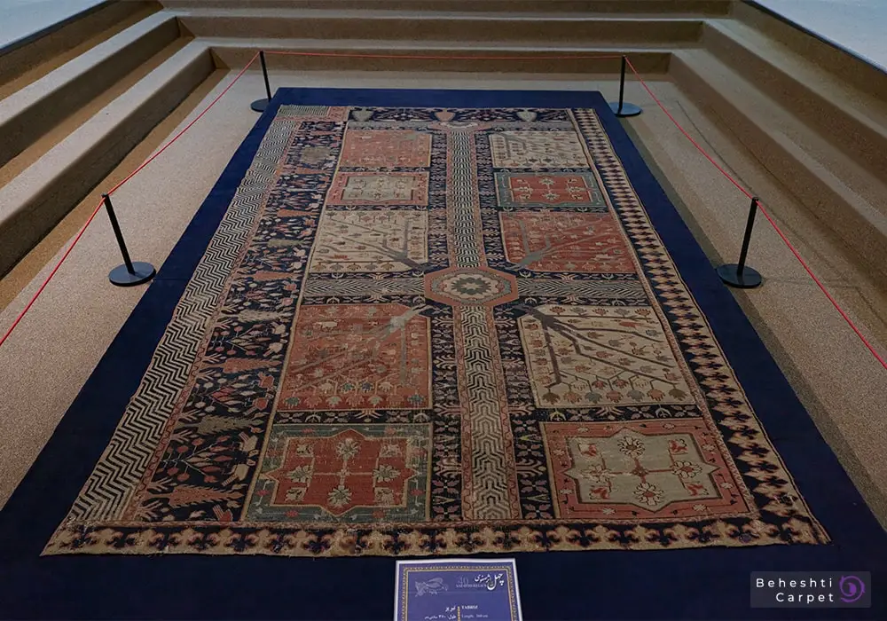 فرش چهل اثر صفوی در شهر تبریز