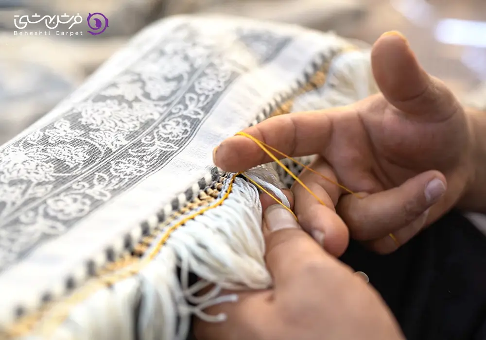 نحوه ریشه زنی و مرتب کردن ریشه فرش