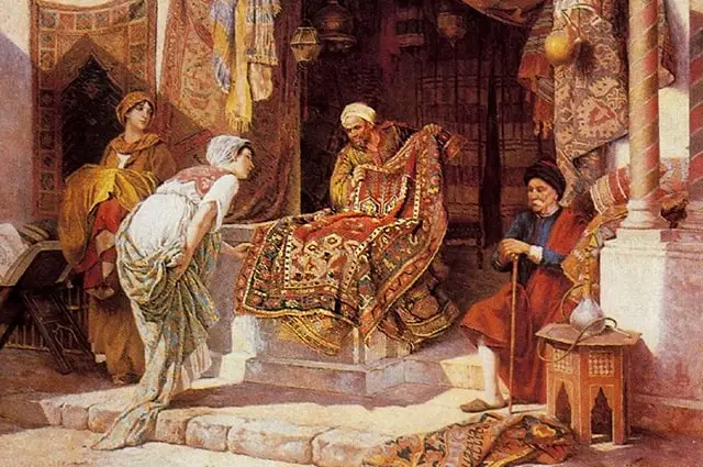 درباره ی تاریخچه فرش ایرانی 