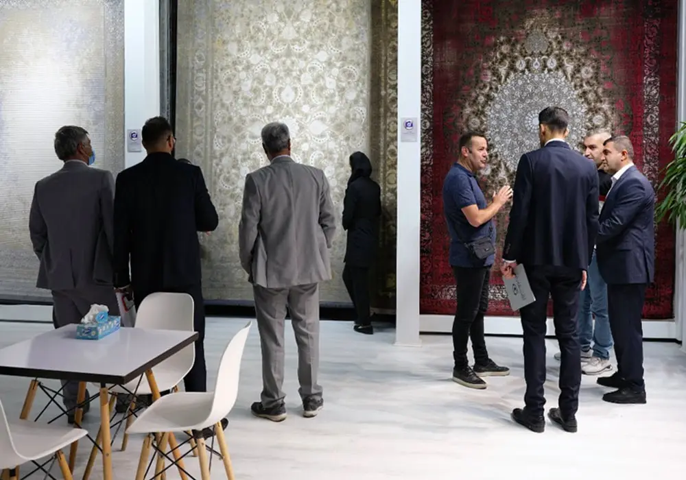 تنوع فرش ها در نمایشگاه فرش ماشینی
