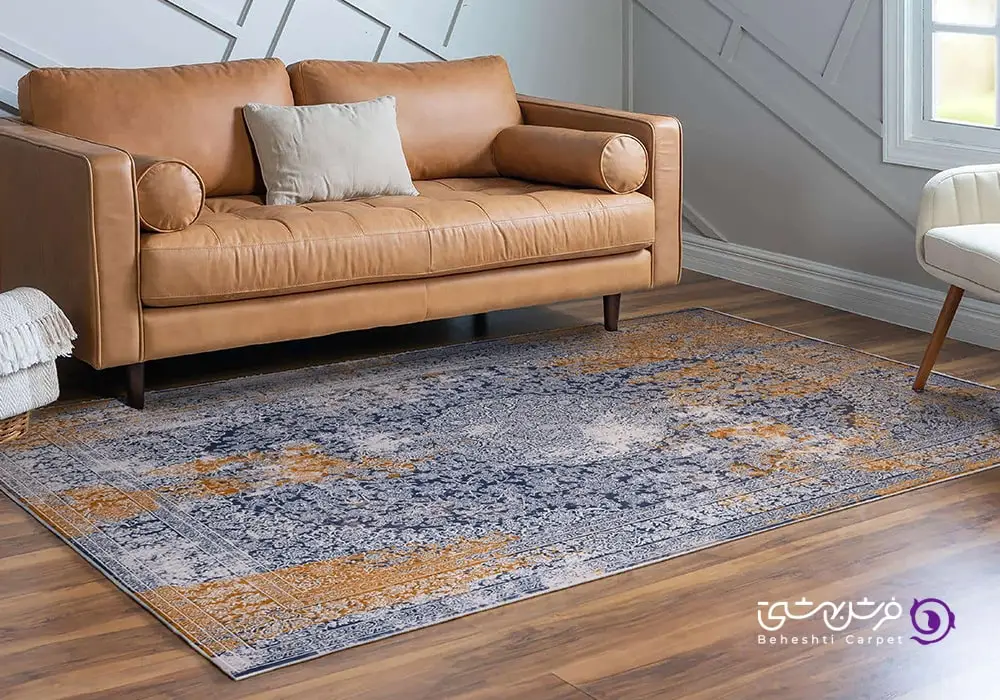 یکی از طرح های فرش جهیزیه در دکوراسیون خانه